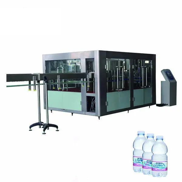automatic liquid filling, capping and sealing machine.